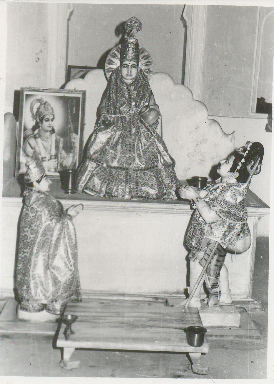 maa Annapurna and Shiva